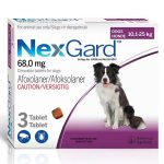 قرص نکسگارد (NEXGARD (L برای سگ های 10,1 تا 25 کیلوگرم