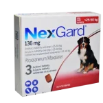 قرص نکسگارد (NEXGARD (XL برای سگ های 25 تا 50 کیلوگرم