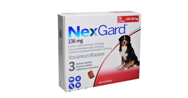 قرص NexGard برای سگها | محافظت سریع و موثر در برابر کک و کنه 4 قرص NexGard برای سگها | محافظت سریع و موثر در برابر کک و کنه