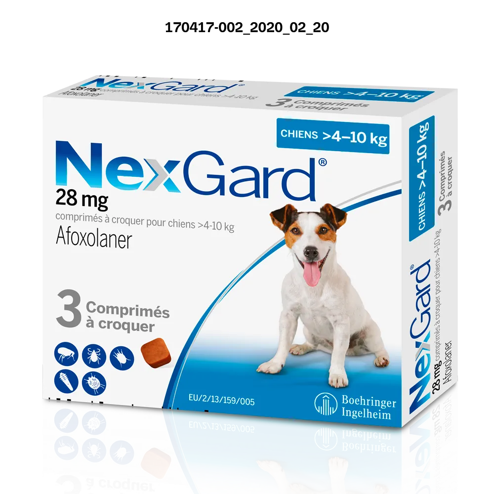 قرص NexGard برای سگها | محافظت سریع و موثر در برابر کک و کنه 2 قرص NexGard برای سگها | محافظت سریع و موثر در برابر کک و کنه