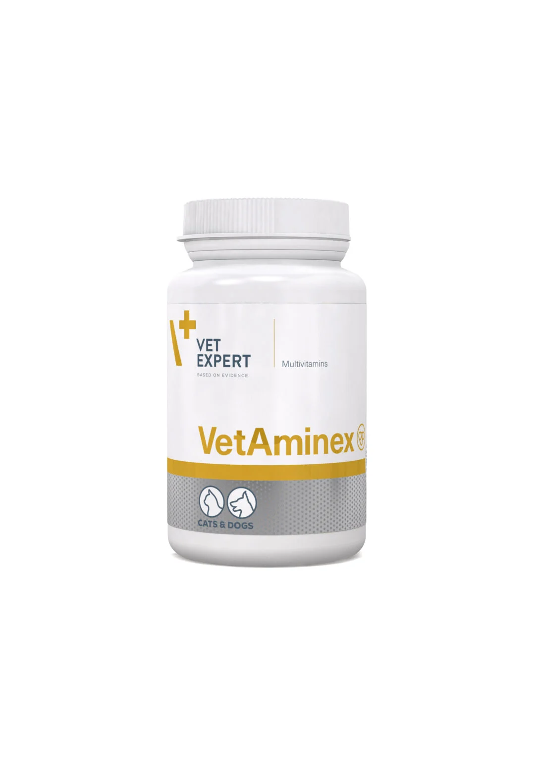 مکمل VetExpert Vetaminex ویتامین‌ها و مواد معدنی مورد نیاز سگ‌ها و گربه‌ها را تامین می‌کند. مناسب توله‌ها، سالمندان و حیوانات با رژیم غذایی پخته.