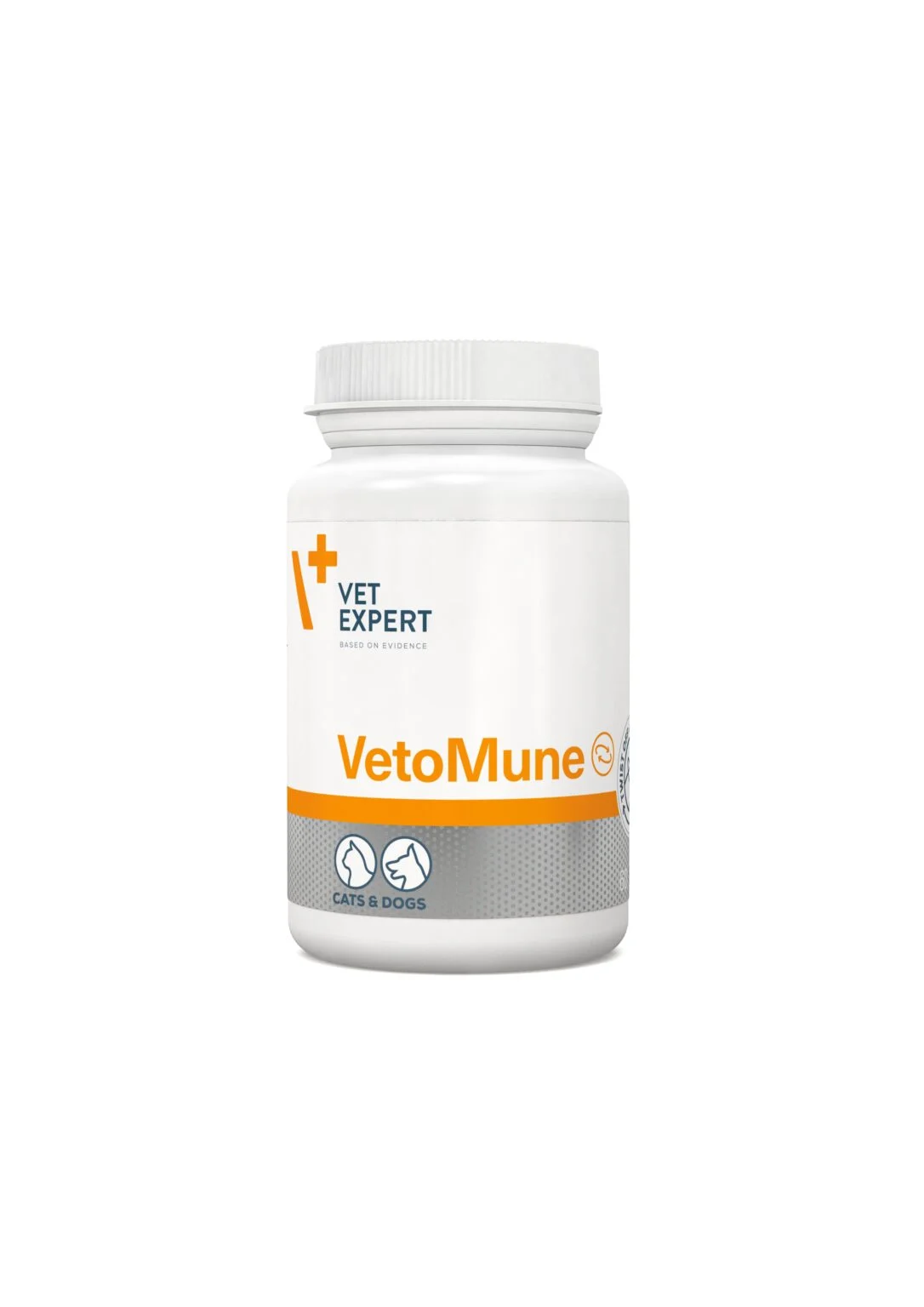 مکمل VetExpert Vetomune سیستم ایمنی غیر اختصاصی سگ‌ها و گربه‌ها را تقویت می‌کند. مناسب توله‌ها، حیوانات مسن، دوران نقاهت و سگ‌های باردار