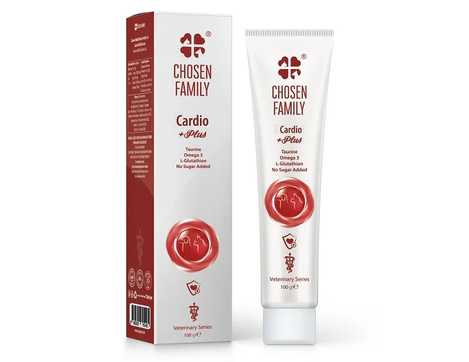 کاردیو پلاس چوژن فمیلی | Cardio Plus Chosen Family – مکمل تقویتی قلب و چشم سگ و گربه