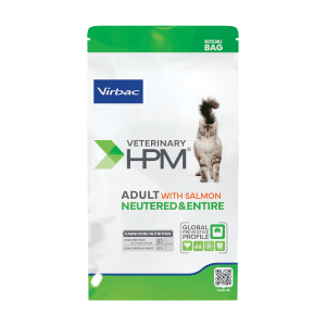 Virbac Adult Neutered & Entire With Salmon – غذای خشک سالمون گربه بالغ (عقیم/غیراعقیم) | پتکالری