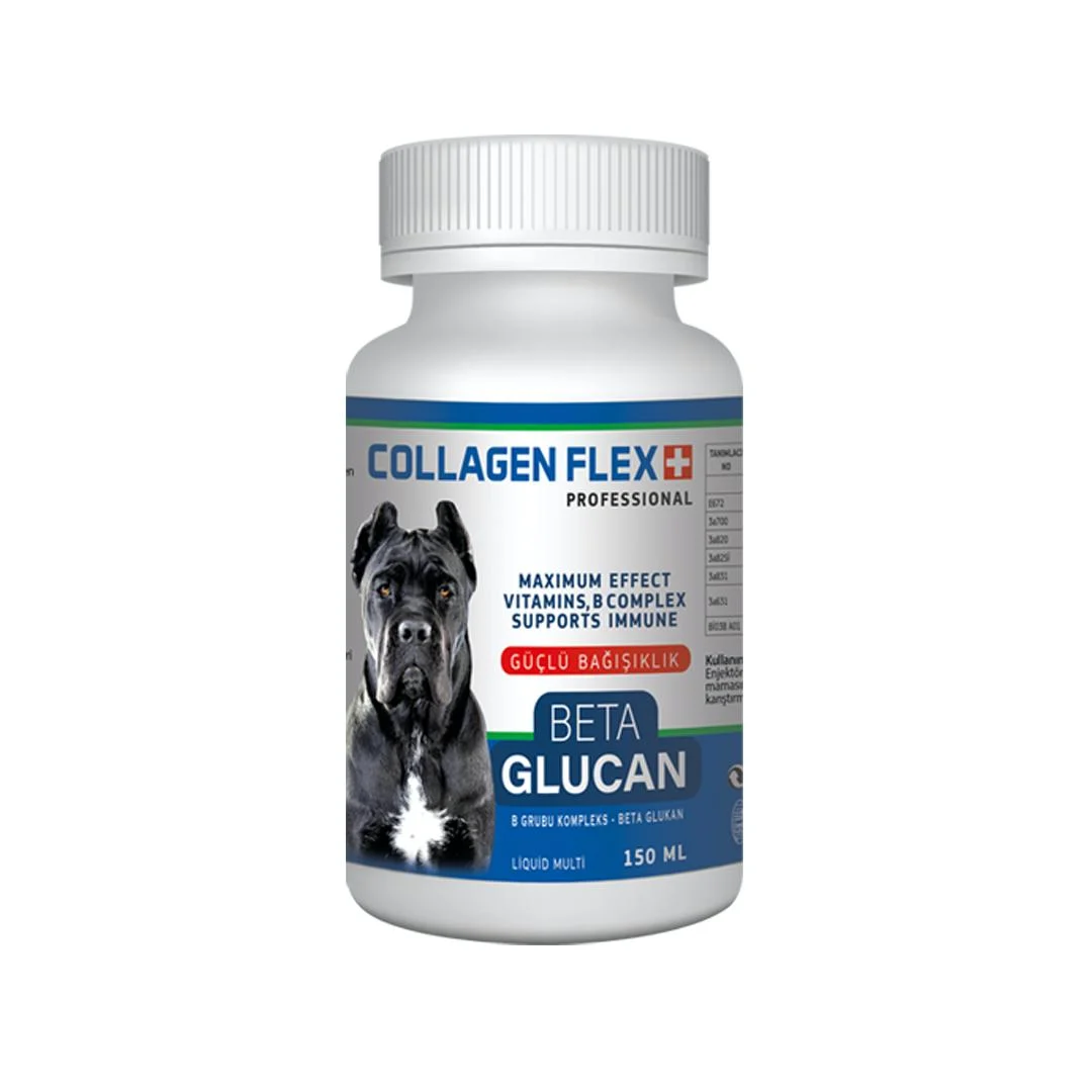 CaninaFlex Beta Glucan ۱۵۰ گرم، مکملی تخصصی برای سگ‌هاست که با بتا گلوکان، سیستم ایمنی را تقویت کرده، انرژی و تحرک روزانه را افزایش می‌دهد و مناسب تمام سنین است.