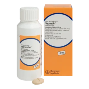 قرص قلب سگ وتمدین داروی نارسایی قلبی سگ Vetmedin 10mg
