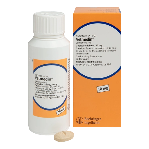 قرص قلب سگ وتمدین (پیموبندان) Vetmedin | 10mg 1 قرص قلب سگ وتمدین داروی نارسایی قلبی سگ Vetmedin 10mg