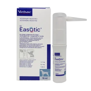 قطره گوش EasOtic®: درمان ۵ روزه اتیت سگ با دوز دقیق + بطری ضد آلودگی