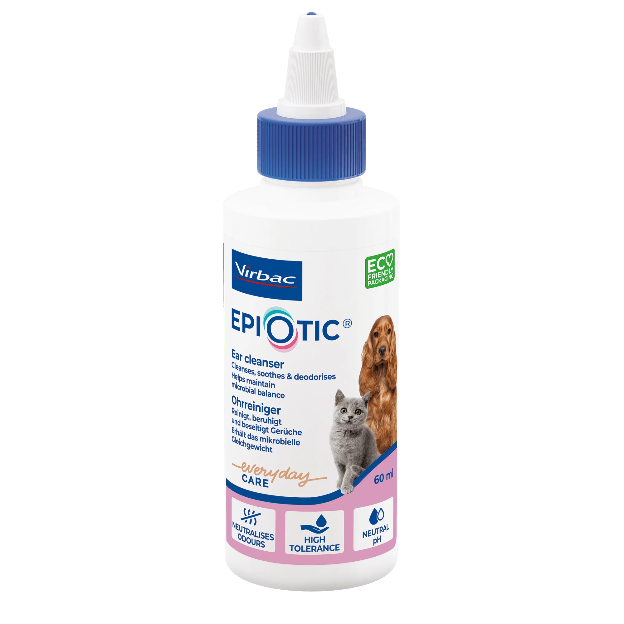 `محلول پاککننده گوش ویربک (Virbac) EpiOtic مخصوص سگ و گربه 1 `1 محلول پاککننده گوش ویربک (Virbac) EpiOtic مخصوص سگ و گربه