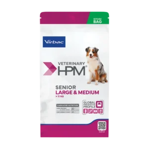 غذای خشک ویربک (Virbac) Veterinary HPM مخصوص سگهای سالمند نژاد متوسط و بزرگ | Senior Entire Large & Medium