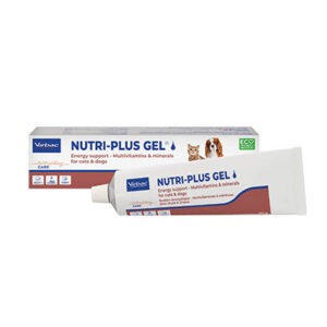 ژل تقویتی Nutri-Plus Gel مخصوص سگ و گربه، مکملی پرانرژی حاوی ویتامین‌ها و مواد معدنی برای افزایش انرژی، تقویت اشتها، رشد و سلامت حیوانات خانگی.